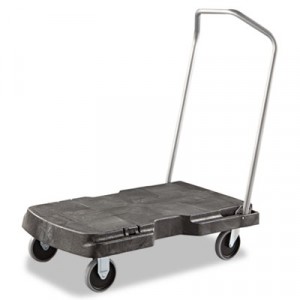 Triple Trolley, 500-lb Cap., 20 1/2w x 32 1/2d x 7h, Black