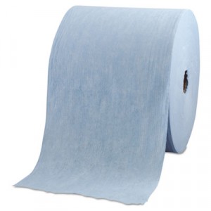 WYPALL X60 Wipers, Jumbo Roll, 12 1/2x13 2/5, Blue, 1100/Roll