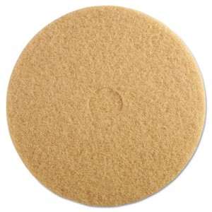 Ultra High-Speed Floor Burnishing Pads 3400, 20-Inch, Tan