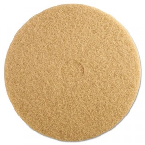 Ultra High-Speed Floor Burnishing Pads 3400, 20-Inch, Tan