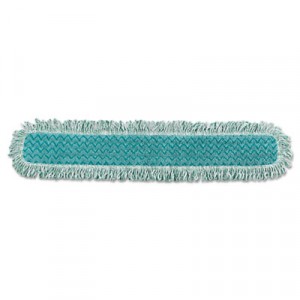 Pad 40x9 Green Dust Mopping w/Fringe 6/CS