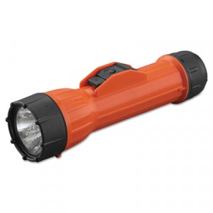 WorkSAFE Waterproof Flashlight, Orange/Black