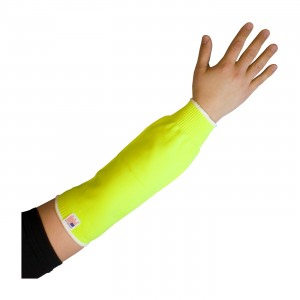 Pritex Sleeve, 18-inch, Neon Yellow Standard Width, Elastic Cuff