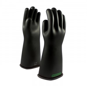 NOVAX Insulating Glove, Class 3, 16 In., Blk., Straight Cuff