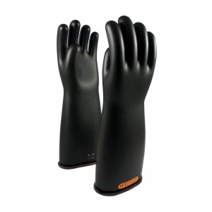 NOVAX Insulating Glove, Class 4, 18 In., Blk., Straight Cuff