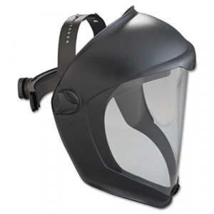 Bionic Face Shield, Matte Black Frame, Clear Lens