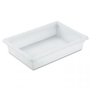 Food/Tote Boxes, 8.5gal, 26w x 18d x 6h, White