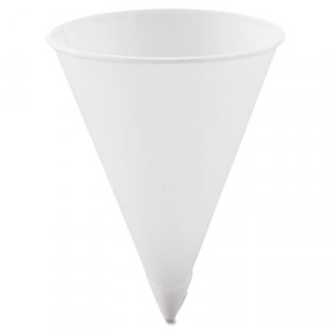 Cup 4.25oz White Cup Rimmed 200/BG 25/CS