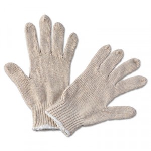 String Knit General Purpose Gloves, Large, Natural, Dozen