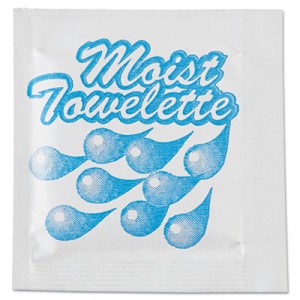 Fresh Nap Moist Towelettes, 4x7, White