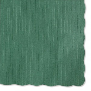 Solid Color Placemats, 9 3/4x14, Hunter Green