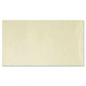 Dinner Napkins, Paper, 1/8 Fold, Two-Ply, 15" x 17", ECRU