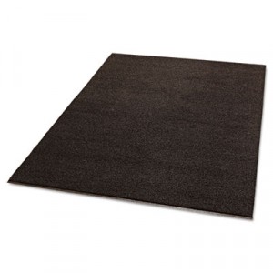 Spaghetti Vinyl-Loop Floor Mat, Vinyl, 48x72, Brown