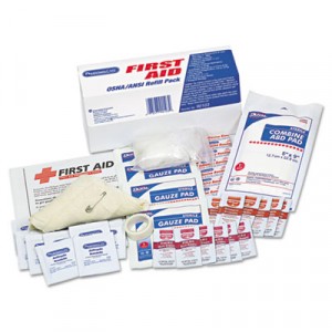 ANSI/OSHA First Aid Refill Kit, 48-Pieces