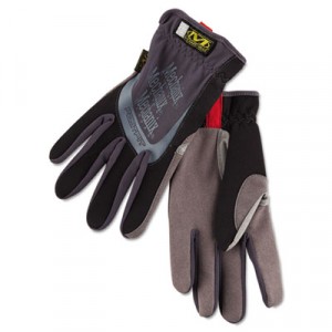 FastFit Work Gloves, Black, 2X-Large