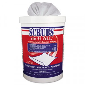 Do-it ALL Germicidal Cleaner Wipes, 6x10.5, Lemon-Lime