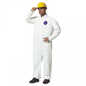 Tyvek Coveralls, White, Medium