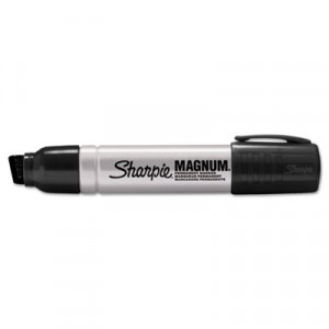 Marker Sharpie Magnum Black Chisel Tip 12/BX
