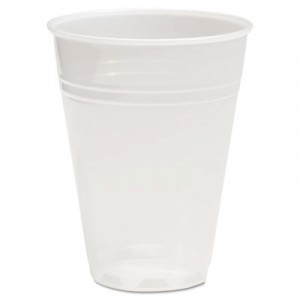 Plastic Cold Cups, 7oz, Translucent