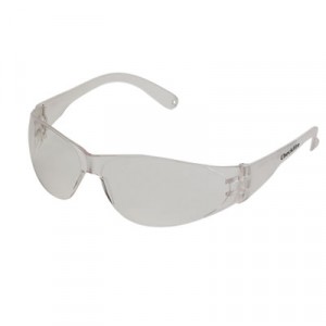 Checklite Scratch-Resistant Safety Glasses, Clear Lens