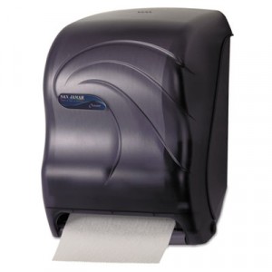 Electronic Touchless Roll Towel Dispenser, 11 3/4x9x15 1/2, Black
