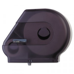 Quantum Dispenser w/Stub Roll Compartment, 22x5 7/8x16 1/2, Black