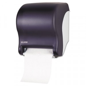 Tear-N-Dry Essence Touchless Towel Dispenser, 14 1/2Hx11 3/4Wx9.12D, BK Pearl