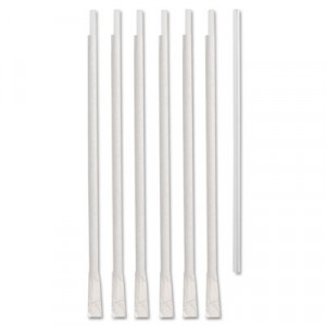 Tall Giant Straws, Wrapped, 10 1/4, Translucent