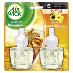 Scented Oil Twin Refill, Island Paradise, 0.67 oz Bottle