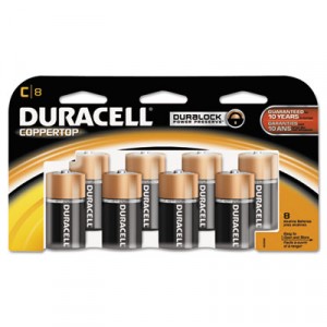 Coppertop Alkaline Batteries, C