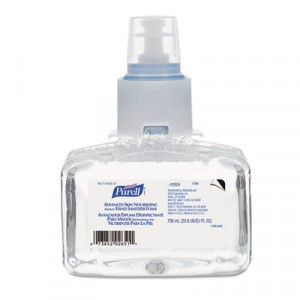 Advanced Skin Nourishing Foam Hand Sanitizer, 700mL Refill, Unscented