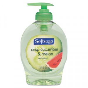 Antibacterial Liquid Hand Soap, Cucumber & Melon, 7.5oz Pump Bottle