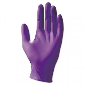 PURPLE NITRILE Exam Gloves, Powder-Free, Small