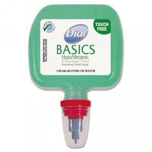 Basics Foaming Hand Soap, Green, 1.25L Cartridge