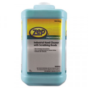 Industrial Hand Cleaner with Scrubbing Beads, Lemon, 1gal Bottle