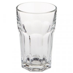 Gibraltar Glass Tumblers, Beverage, 10 oz, 4 3/4" Tall