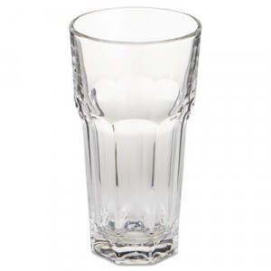 Gibraltar Glass Tumblers, Tall Cooler, 12 oz, 5 7/8" Tall