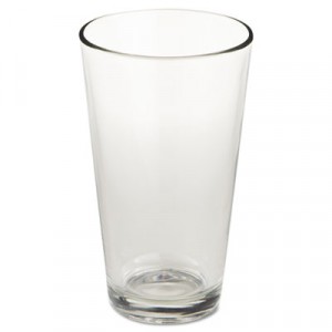 Restaurant Basics Glass Tumblers, Mixing Glass, 16oz, 5 7/8" Tall