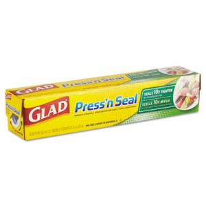 Press'n Seal Plastic Wrap, 11 4/5x76 1/5', 70 Square Feet, White