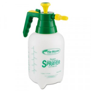 Sprayer/Mister w/Adjustable Poly Nozzle, 64 oz, Polyethylene, Green/White