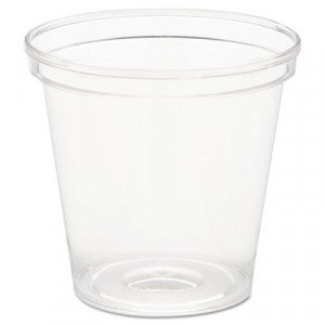 Comet Plastic Portion/Shot Glass, 1 oz, Clear