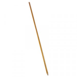 Wood Threaded-Tip Broom/Sweep Handle, 60", Natural