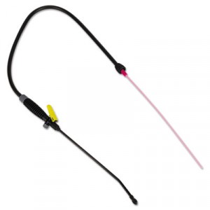 Polyethylene Discharge Kit, Wand w/Adjustable Nozzle, Black