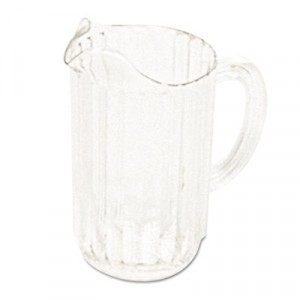 Bouncer Plastic Pitcher, 54 oz, Clear, Polycarbonate