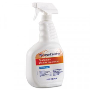 Broad Spectrum Quaternary Disinfectant Cleaner, 32oz Spray Bottle