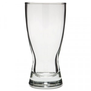 Hourglass Pilsner Glasses, 10 oz, 5 3/4" Tall