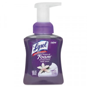 Touch of Foam Antibacterial Hand Wash, 8.5oz, Creamy Vanilla Orchid, Pump Bottle