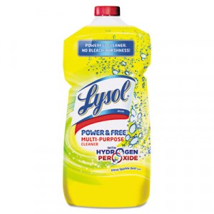 Power & Free Multi-Purpose Cleaner Pour Bottle, Citrus Sparkle Zest, 28oz Bottle