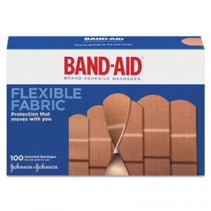 Flexible Fabric Adhesive Bandages,1 x 3