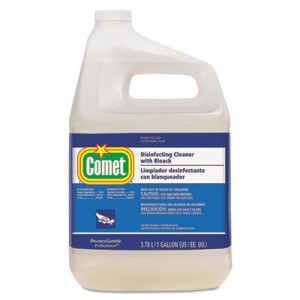 Cleaner w/Bleach, 128 oz Bottle